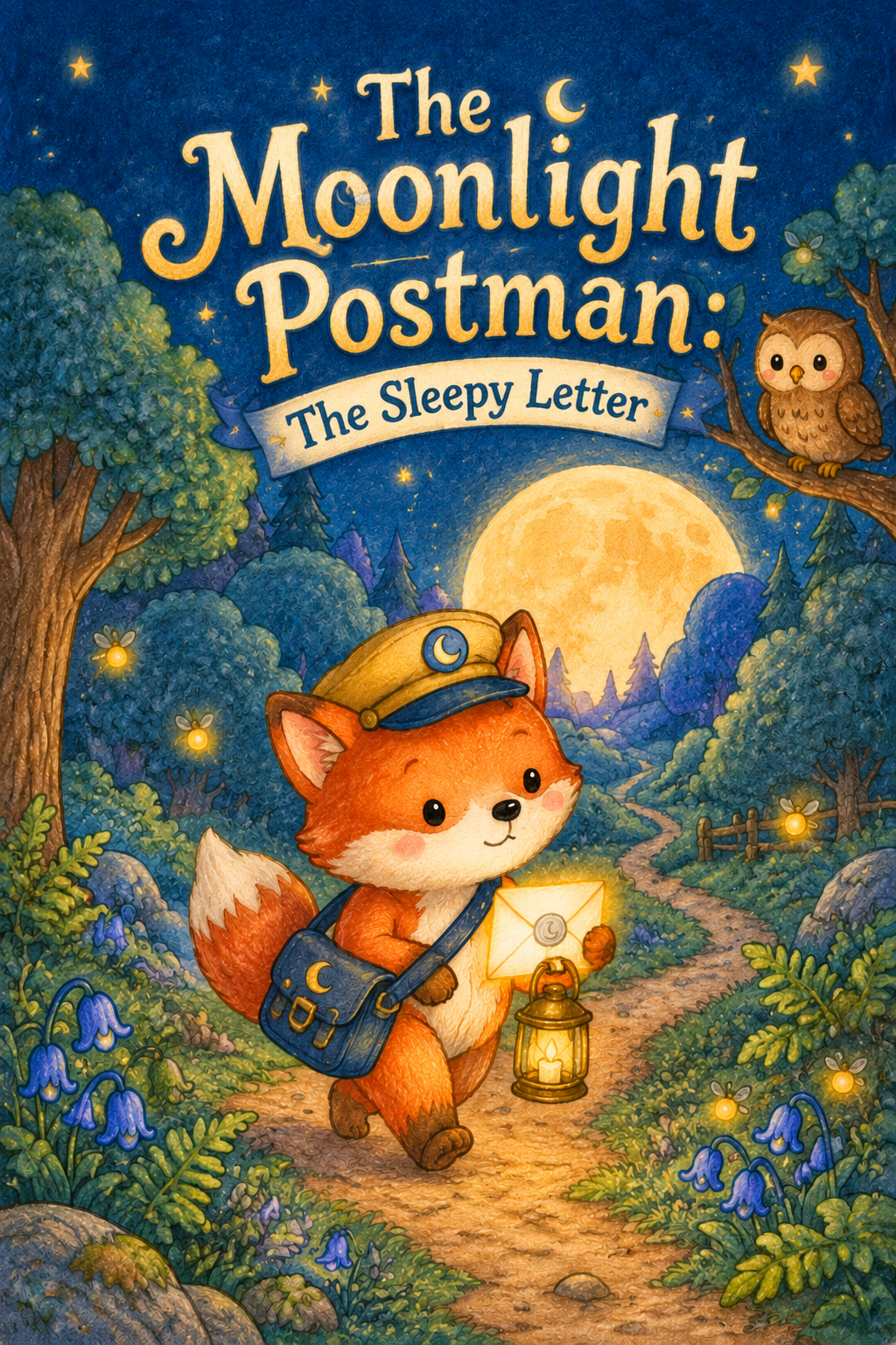 The Moonlight Postman: The Sleepy Letter book cover