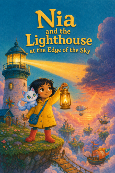 Nia and the Lighthouse at the Edge of the Sky book cover