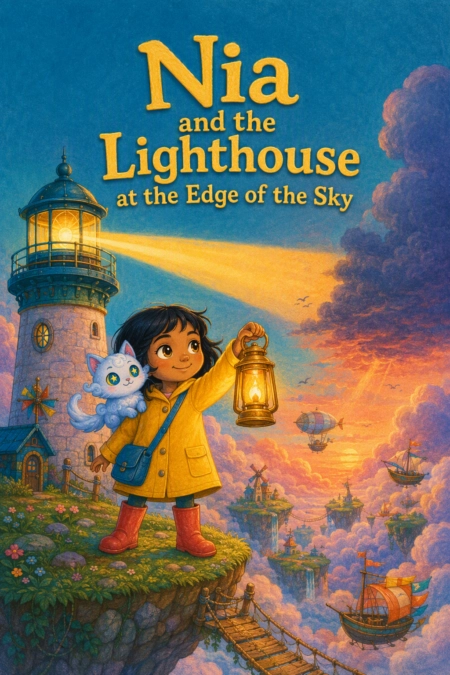 Nia and the Lighthouse at the Edge of the Sky book cover